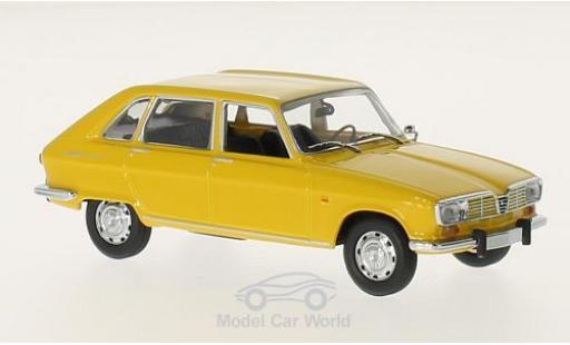 Diecast model cars Renault 16 Base yellow 1965 1/43 Maxichamps