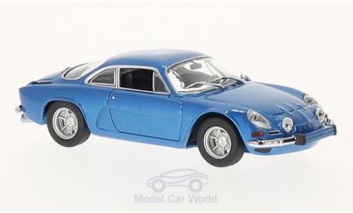 Diecast model cars Alpine A110 rallye Renault metallic blue 1971 1/43 Maxichamps
