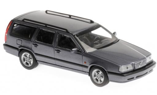 Diecast model cars Volvo 850 Estate metallic blue 1994 1/43 Maxichamps