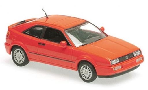 Diecast model cars Volkswagen Corrado G60 red 1990 1/43 Maxichamps