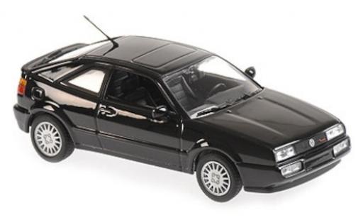 Diecast model cars Volkswagen Corrado G60 black 1990 1/43 Maxichamps