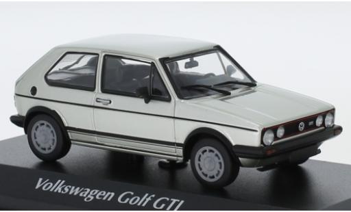 Diecast model cars Volkswagen Golf GTI I grey 1983 1/43 Maxichamps
