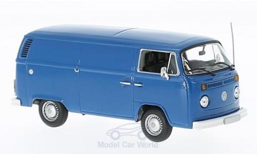 Diecast model cars Volkswagen T2 B blue 1972 Van 1/43 Maxichamps