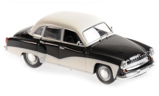 Diecast model cars Wartburg 311 Base black/white 1959 1/43 Maxichamps