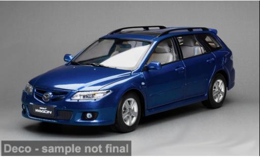 Diecast model cars Mazda 6 Base blue 1/18 Sun Star