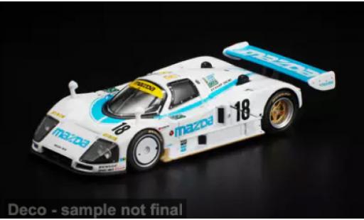 Diecast model cars Mazda 787B Base 24h Le Mans 1991 #18 1/64 Pop Race