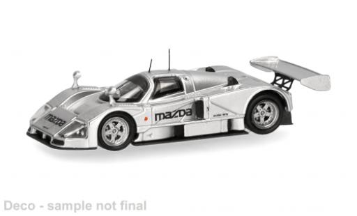 Diecast model cars Mazda 787B Base silver 1/87 Micro City 87