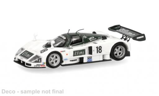 Diecast model cars Mazda 787B Base white 1/87 Micro City 87