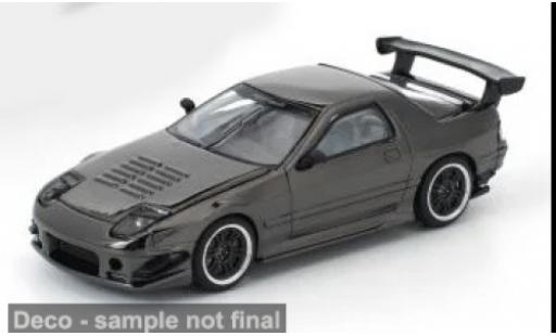 Diecast model cars Mazda RX7 RE-Amemiya (FC3S) anthracite 1/64 Pop Race