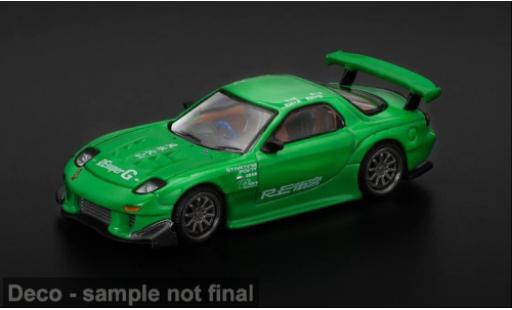 Diecast model cars Mazda RX7 RE-Amemiya (FC3S) green 1/64 Pop Race