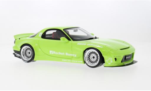 Diecast model cars Mazda RX7 Base (FD3S) green 2015 1/18 Ottomobile