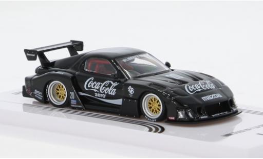 Diecast model cars Mazda RX7 LB Works (FD3S) - black 1/64 INNO64