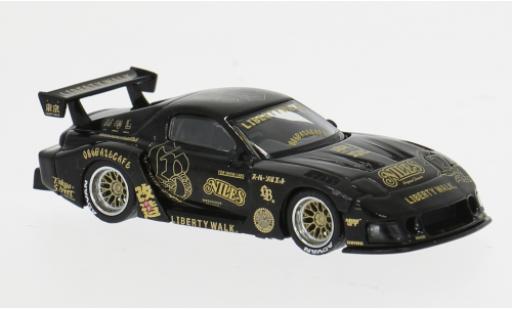 Diecast model cars Mazda RX7 LB-Super Silhouette (FD3S) black 2025 1/64 Mini GT