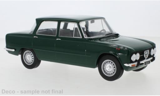 Diecast model cars Alfa Romeo Giulia Nuova Super green 1974 1/18 MCG