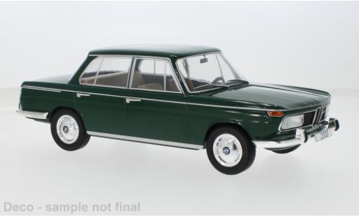 Diecast model cars Bmw 2000 a (Typ 121) green 1966 1/18 MCG