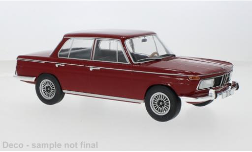Diecast model cars Bmw 2000 a (Typ 121) red 1966 1/18 MCG