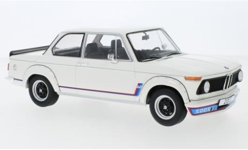 Diecast model cars Bmw 2002 Turbo white 1973 1/18 MCG