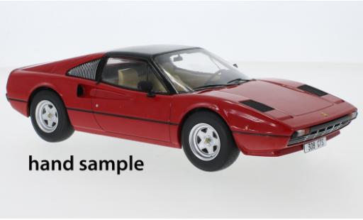 Diecast model cars Ferrari 308 GTS red 1977 closed 1/18 MCG