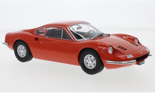 Diecast model cars Ferrari Dino GT 246 orange 1969 1/18 MCG