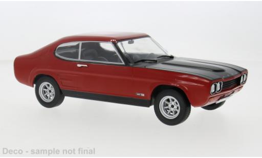 Diecast model cars Ford Capri RS 2600 MK I red 1970 1/18 MCG