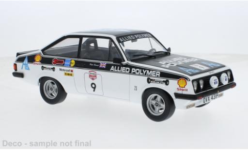 Diecast model cars Ford Escort RS 2000 MK II No.9 FIA World Rally Championship Tour of Great Britain 1977 1/18 MCG