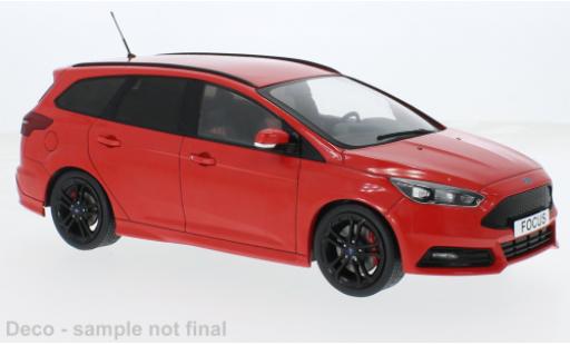 Diecast model cars Ford Focus ST Turnier red 2014 1/18 MCG