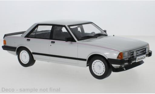 Diecast model cars Ford Granada Berlina MK II 2.8 Injection grey 1981 exclusive Model Car World 1/18 MCG