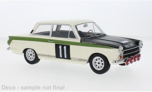 Diecast model cars Lotus Cortina MkI Ford MK I No.11 Rally WM RAC Rally 1966 1/18 MCG