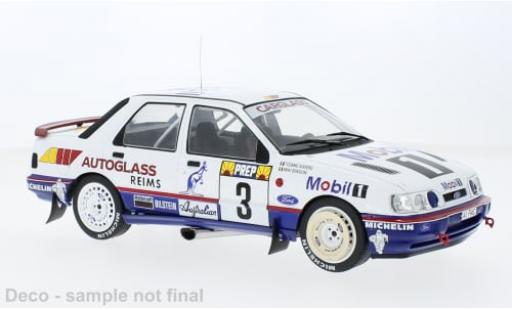 Diecast model cars Ford Sierra Cosworth RS 4x4 No.3 Mobil 1 Rally WM Rally Monte Carlo 1992 1/18 MCG