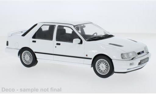 Diecast model cars Ford Sierra Cosworth RS 4x4 white 1992 1/18 MCG