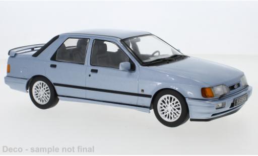 Diecast model cars Ford Sierra Cosworth RS metallic blue 1988 1/18 MCG
