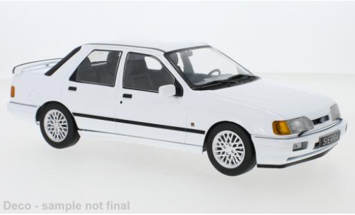Diecast model cars Ford Sierra Cosworth RS white 1988 1/18 MCG