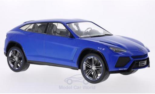 Diecast model cars Lamborghini Urus Concept metallic blue 2012 T&Atilde;&frac14;ren and Hauben closed 1/18 MCG