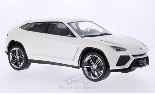 Diecast model cars Lamborghini Urus Concept metallic white 2012 T&Atilde;&frac14;ren and Hauben closed 1/18 MCG