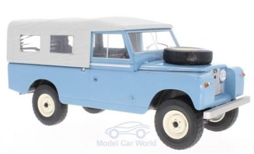 Diecast model cars Land Rover 109 Series II Pick Up blue/grey 1959 1/18 MCG