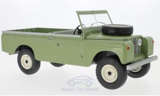 Diecast model cars Land Rover 109 Series II Pick Up olive RHD 1959 1/18 MCG