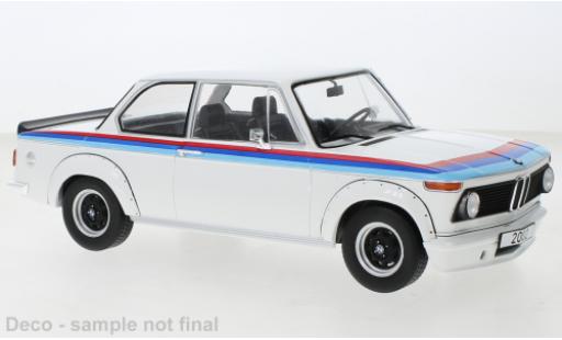 Diecast model cars Bmw 2002 Turbo white/D&Atilde;&copy;corer 1973 1/18 MCG