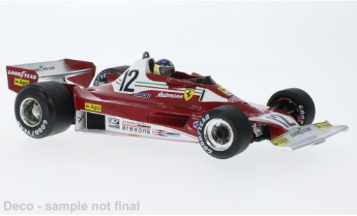 Diecast model cars Ferrari 312 T2B No.11 Scuderia SpA SEFAC formule 1 GP Su&Atilde;&uml;de 1977 1/18 MCG