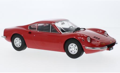 Diecast model cars Ferrari Dino GT 246 red 1969 1/18 MCG