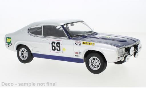 Diecast model cars Ford Capri RS 2600 Mk I No.69 Tour de Corse 1969 1/18 MCG
