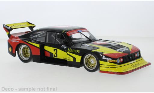 Diecast model cars Ford Capri Turbo Gr.5 No.3 Mampe DRM Norisring 1979 1/18 MCG