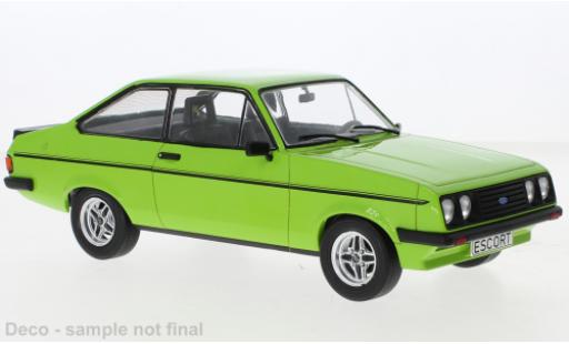 Diecast model cars Ford Escort RS 2000 MK II la chaux RHD 1977 1/18 MCG