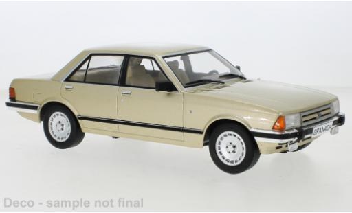 Diecast model cars Ford Granada Berlina MK II 2.8 Ghia metallise red 1982 1/18 MCG