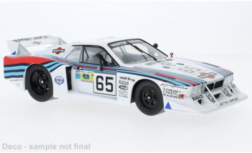Diecast model cars Lancia Beta Monte Carlo Montecarlo Gr.5 No.65 Martini Racing Martini 24h Le Mans 1981 1/18 MCG