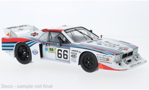 Diecast model cars Lancia Beta Monte Carlo Montecarlo Gr.5 No.66 Martini Racing Martini 24h Le Mans 1981 1/18 MCG