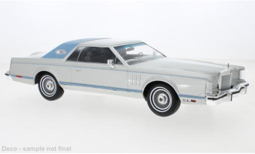 Diecast model cars Lincoln Continental 1978 Mark V grey 1/18 MCG