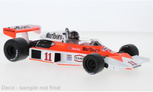 Diecast model cars McLaren M23 Base No.11 Marlboro Team formule 1 GP France 1976 1/18 MCG