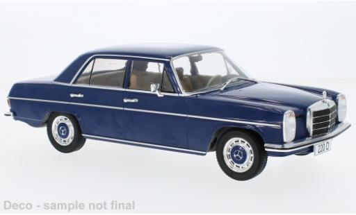 Diecast model cars Mercedes 220 Base D (W115) blue 1968 1/18 MCG