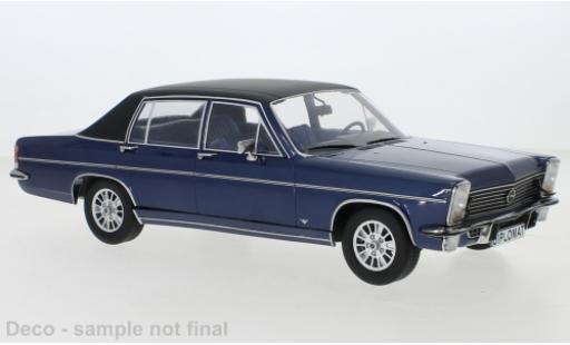 Diecast model cars Opel Diplomat B Base B metallise blue fonc&Atilde;&copy;/matte-black 1972 1/18 MCG