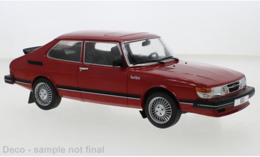 Diecast model cars Saab 900 Turbo red 1981 1/18 MCG